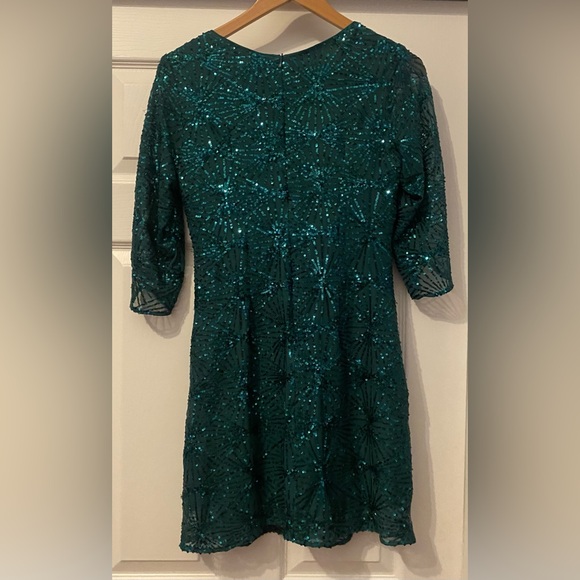 Size Small Green Sequin Dress - Picture 1 of 2